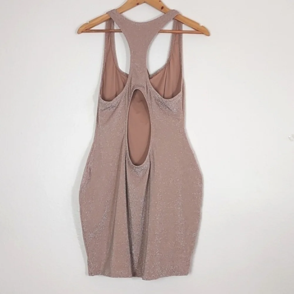 New Skims Gliter Swim Metallic Dress Cover-up Size 2X